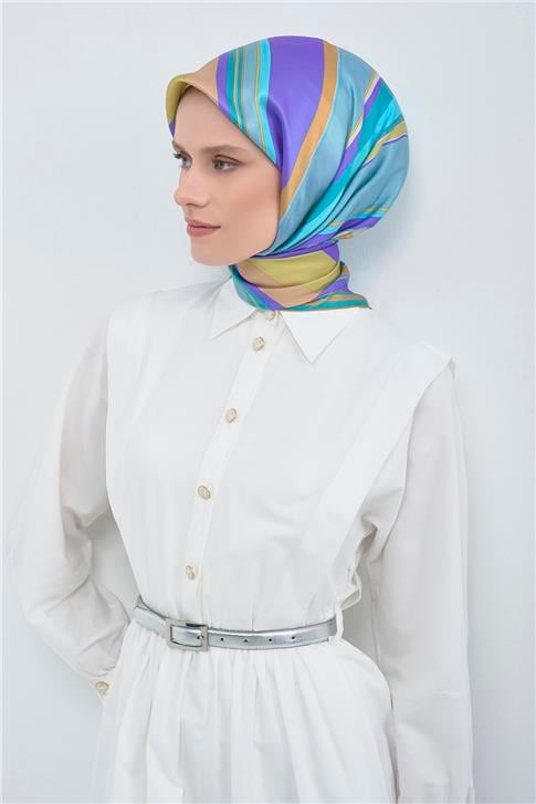 Armine  Saf İpek Twill Eşarp 9514D 09