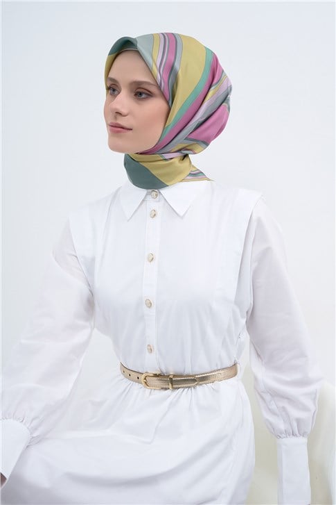 Armine  Saf İpek Twill Eşarp 9514D 51