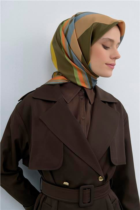 Armine  Saf İpek Twill Eşarp 9514D 53