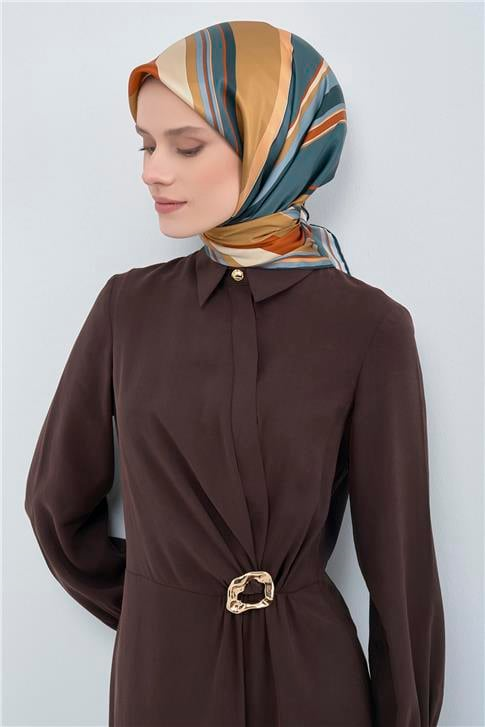 Armine  Saf İpek Twill Eşarp 9514D 81