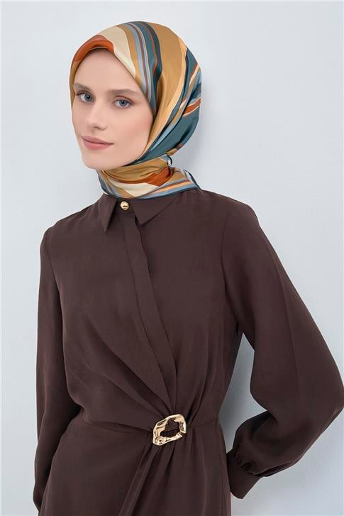 Armine  Saf İpek Twill Eşarp 9514D 81