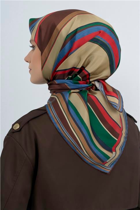 Armine  Saf İpek Twill Eşarp 9514D 82
