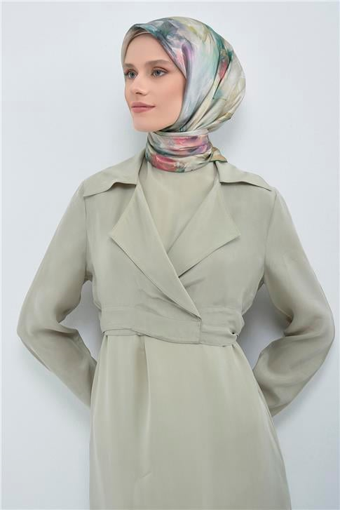 Armine  Saf İpek Twill Eşarp 9515D 02