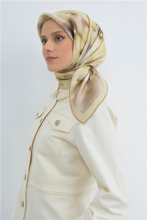 Armine  Saf İpek Twill Eşarp 9515D 35