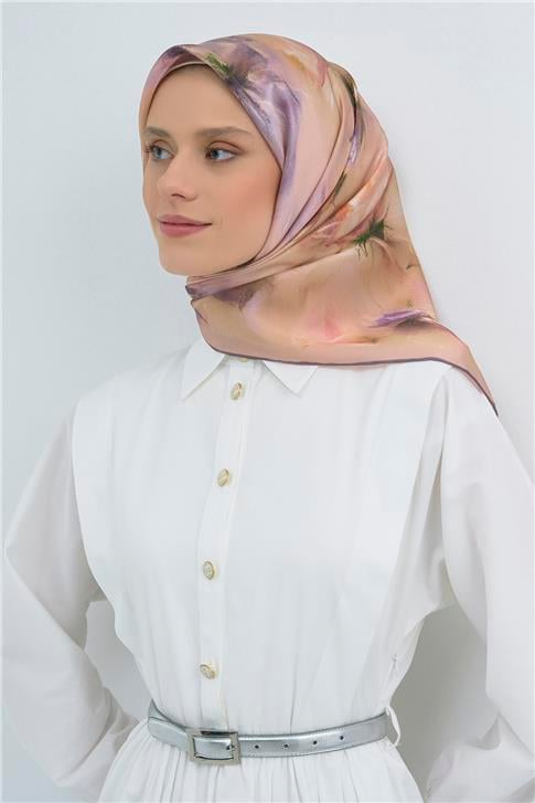 Armine  Saf İpek Twill Eşarp 9515D 84