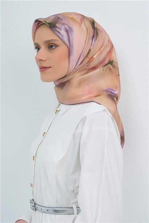 Armine  Saf İpek Twill Eşarp 9515D 84