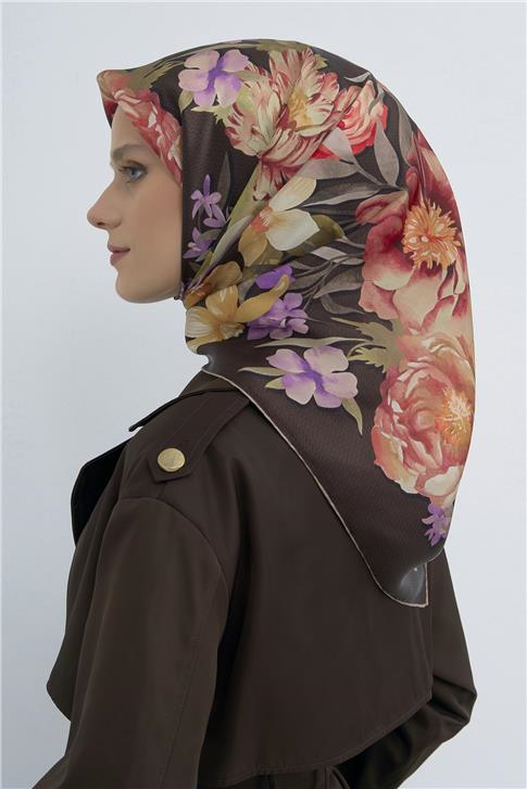 Armine  Saf İpek Twill Eşarp 9516D 36