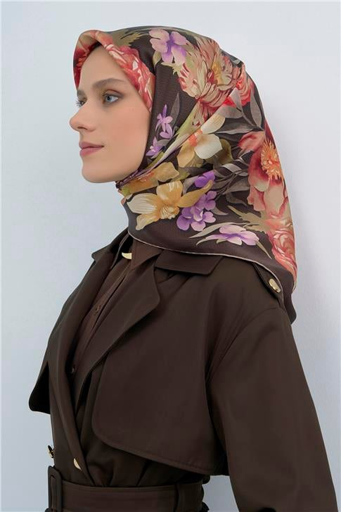 Armine  Saf İpek Twill Eşarp 9516D 36