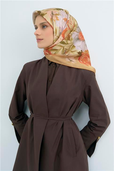 Armine  Saf İpek Twill Eşarp 9516D 53