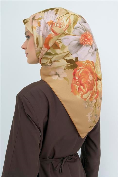 Armine  Saf İpek Twill Eşarp 9516D 53