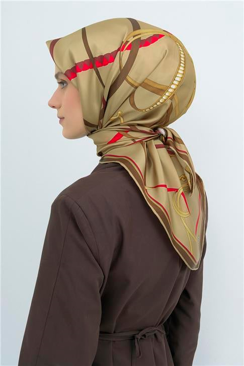 Armine  Saf İpek Twill Eşarp 9517D 52