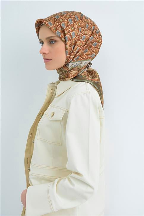 Armine  Saf İpek Twill Eşarp 9518D 51