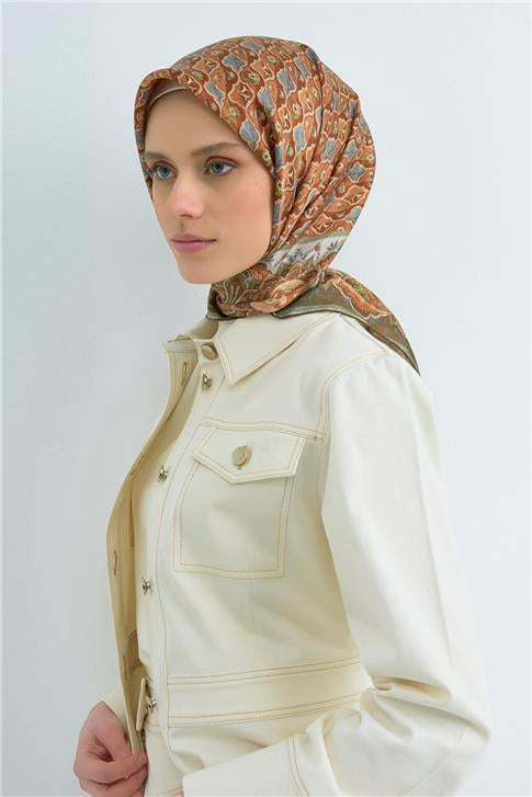 Armine  Saf İpek Twill Eşarp 9518D 51