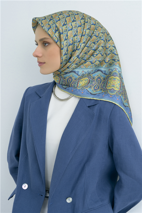 Armine  Saf İpek Twill Eşarp 9518D 82