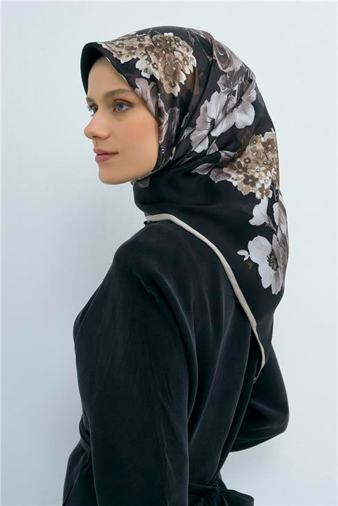 Armine  Saf İpek Twill Eşarp 9520D 01