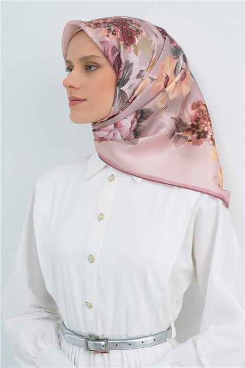 Armine  Saf İpek Twill Eşarp 9520D 02