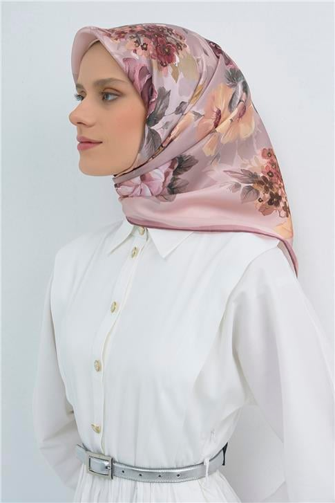 Armine  Saf İpek Twill Eşarp 9520D 02