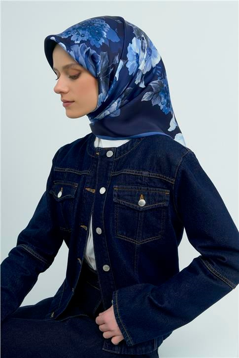 Armine  Saf İpek Twill Eşarp 9520D 05