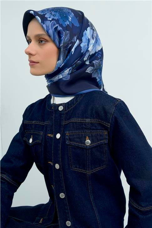 Armine  Saf İpek Twill Eşarp 9520D 05