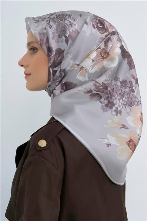 Armine  Saf İpek Twill Eşarp 9520D 38