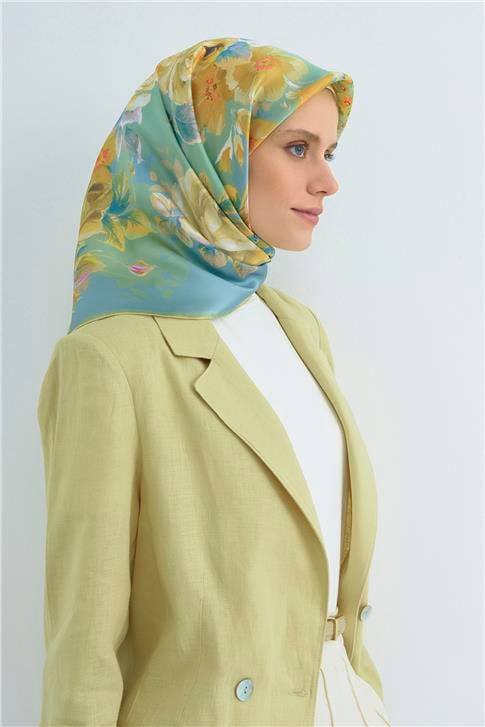 Armine  Saf İpek Twill Eşarp 9520D 53