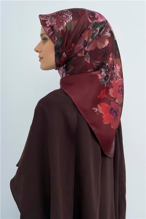 Armine  Saf İpek Twill Eşarp 9520D 85