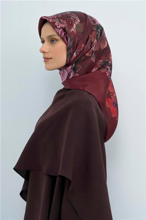 Armine  Saf İpek Twill Eşarp 9520D 85
