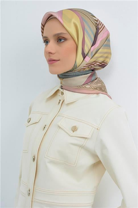Armine  Saf İpek Twill Eşarp 9521D 02