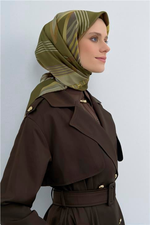 Armine  Saf İpek Twill Eşarp 9521D 31
