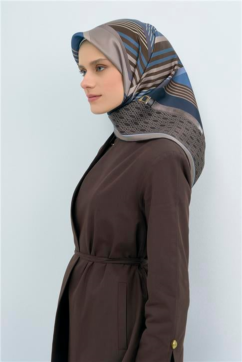 Armine  Saf İpek Twill Eşarp 9521D 33