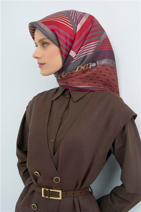 Armine  Saf İpek Twill Eşarp 9521D 36