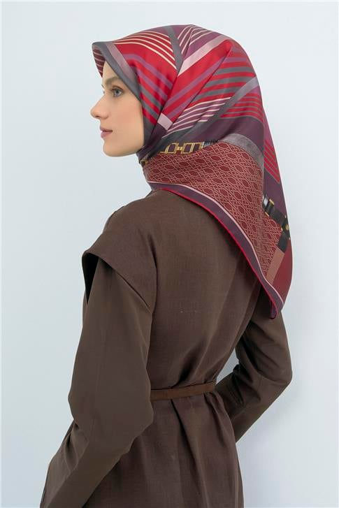 Armine  Saf İpek Twill Eşarp 9521D 36