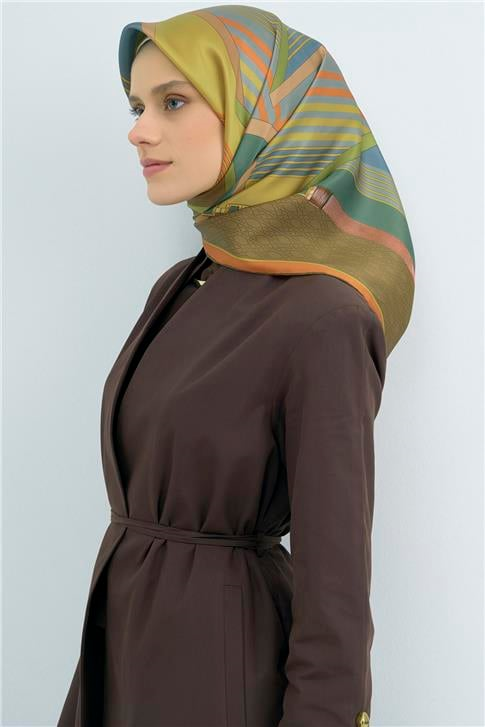 Armine  Saf İpek Twill Eşarp 9521D 52