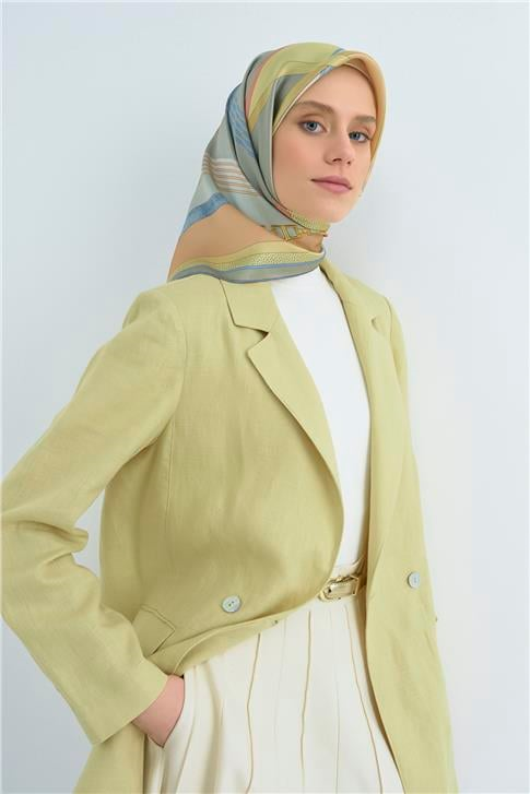 Armine  Saf İpek Twill Eşarp 9521D 82