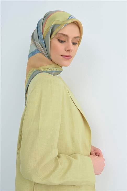 Armine  Saf İpek Twill Eşarp 9521D 82