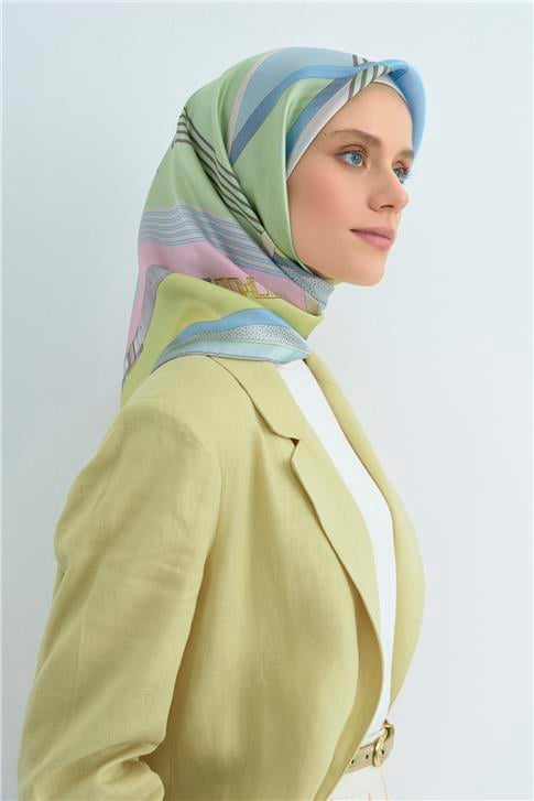Armine  Saf İpek Twill Eşarp 9521D 83