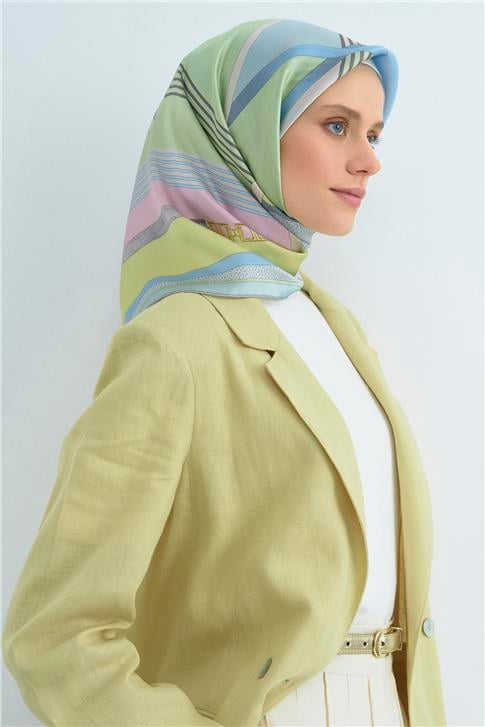 Armine  Saf İpek Twill Eşarp 9521D 83