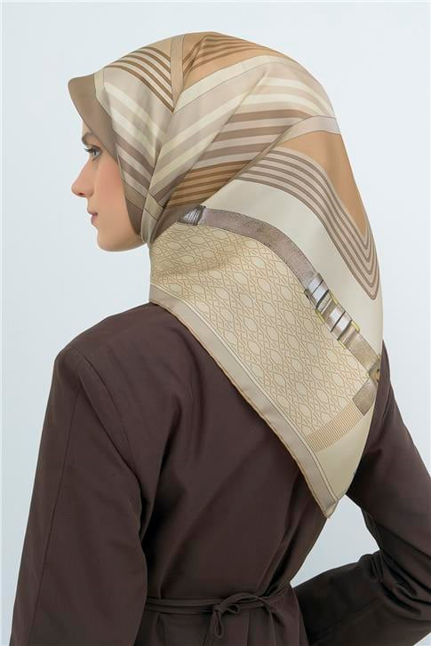 Armine  Saf İpek Twill Eşarp 9521D 85