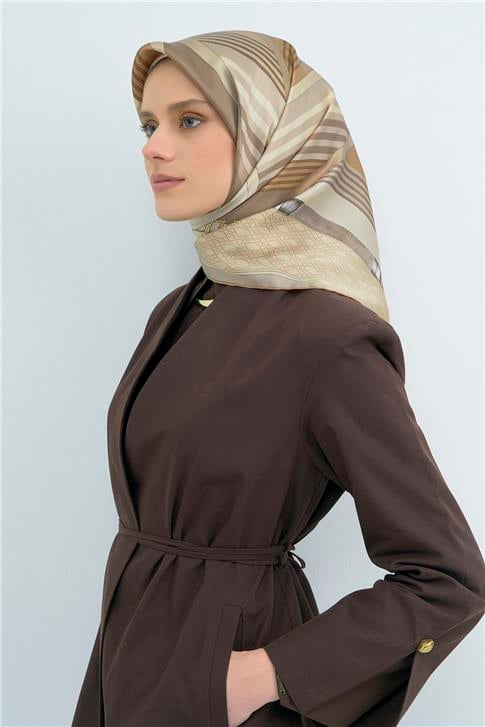 Armine  Saf İpek Twill Eşarp 9521D 85