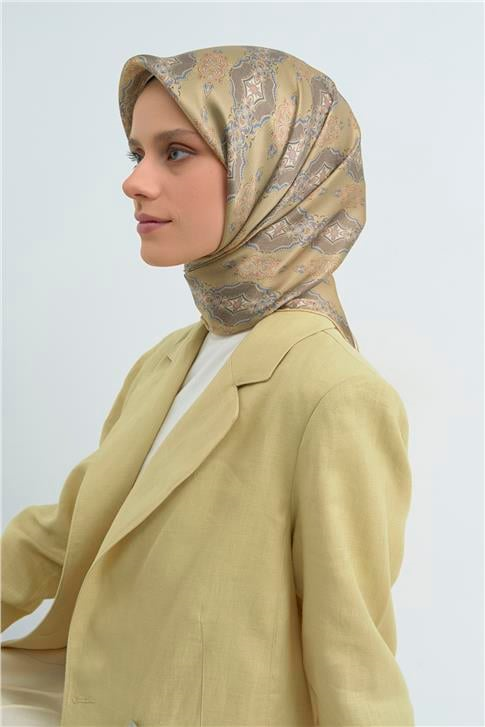Armine  Saf İpek Twill Eşarp 9522D 83