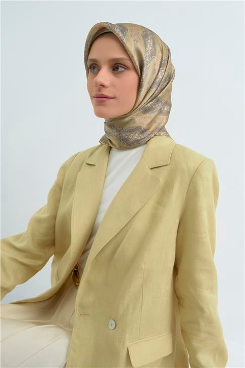 Armine  Saf İpek Twill Eşarp 9522D 83
