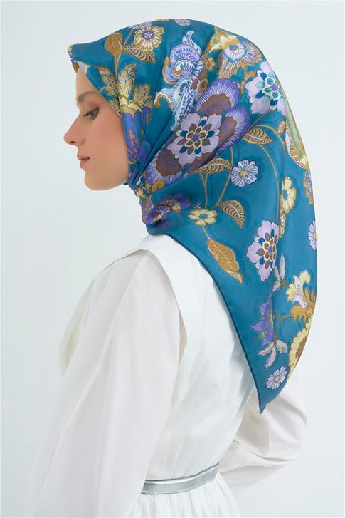 Armine  Saf İpek Twill Eşarp 9523D 50