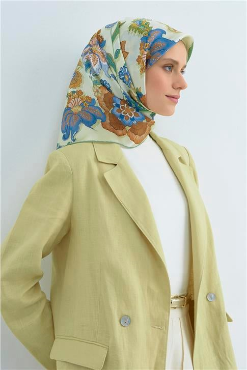 Armine  Saf İpek Twill Eşarp 9523D 52