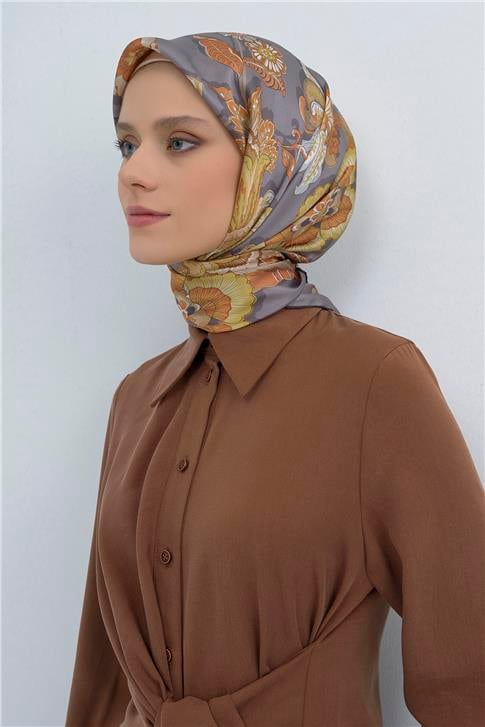Armine  Saf İpek Twill Eşarp 9523D 53
