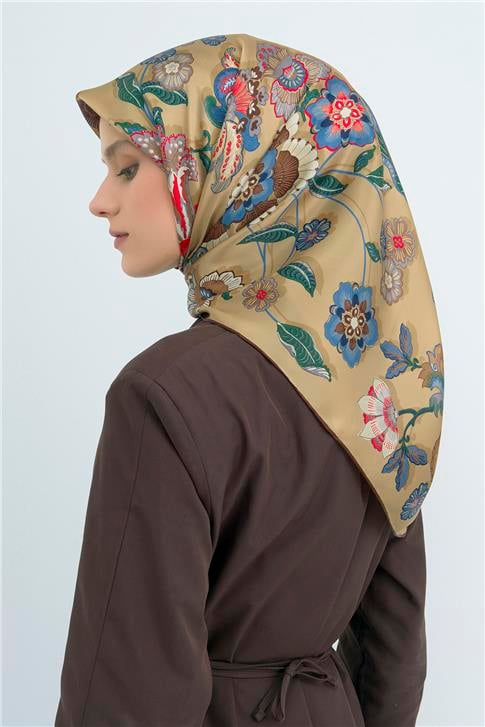Armine  Saf İpek Twill Eşarp 9523D 55