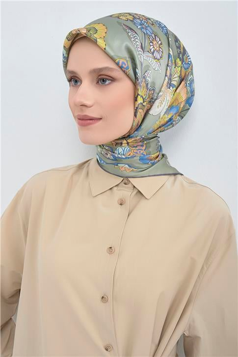 Armine  Saf İpek Twill Eşarp 9523D 83