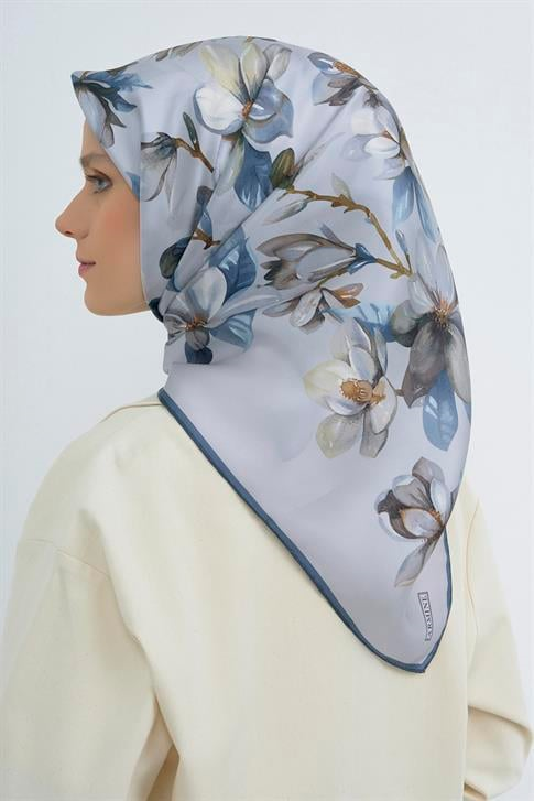 Armine  Saf İpek Twill Eşarp 9524D 01