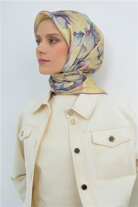 Armine  Saf İpek Twill Eşarp 9524D 50
