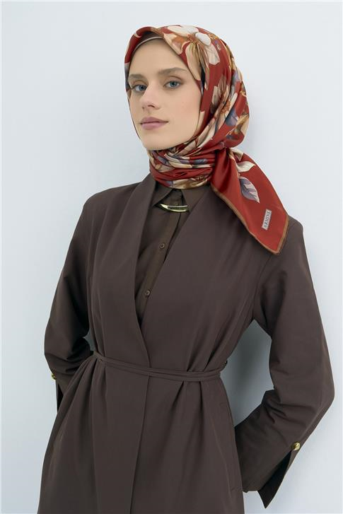 Armine  Saf İpek Twill Eşarp 9524D 56