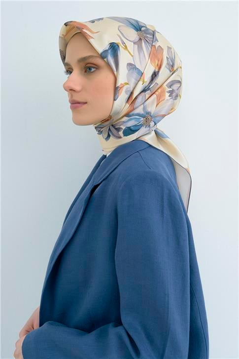 Armine  Saf İpek Twill Eşarp 9524D 81